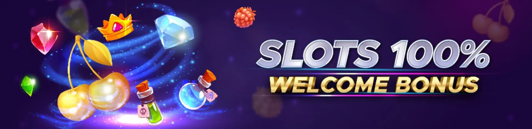 Slot 100% Bonus Selamat Datang