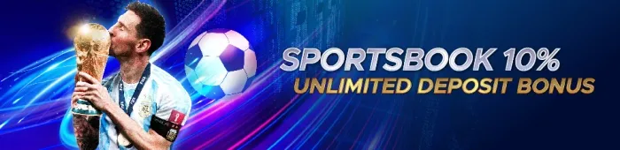 Sportsbook 10% Unlimited Deposit Bonus