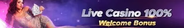 Live Casino 100% Welcome Bonus