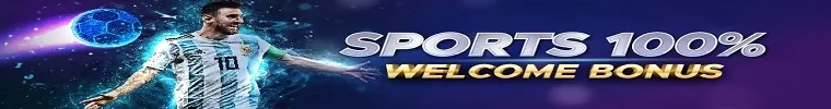 Sports 100% Welcome Bonus